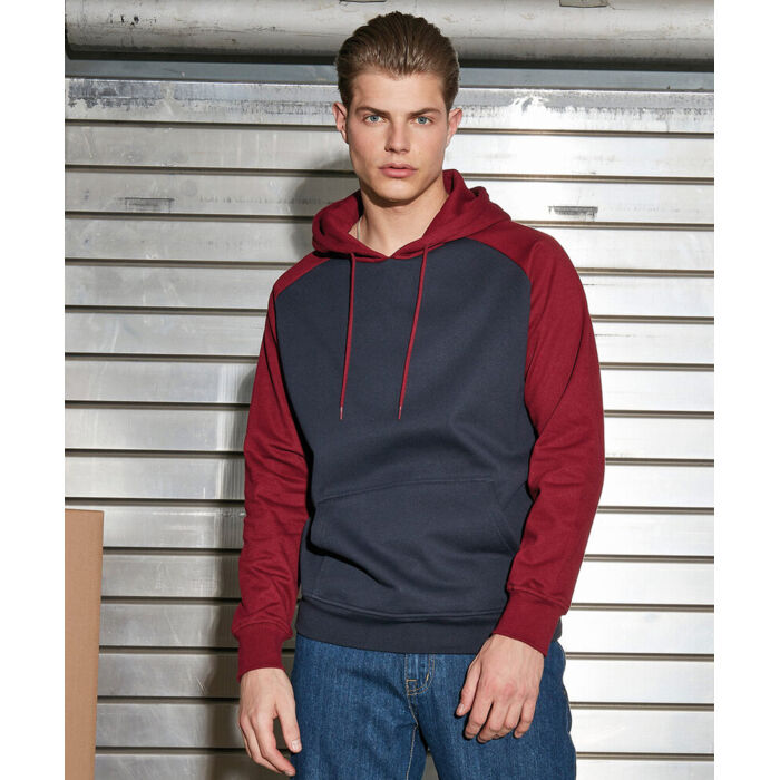 Basic raglan hoodie Thumbnail