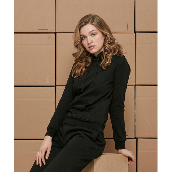 Women's basic hoodie Thumbnail