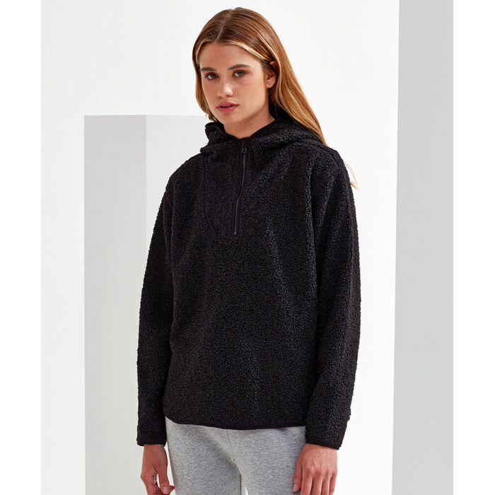 Women's TriDri® sherpa ¼-zip hoodie Thumbnail