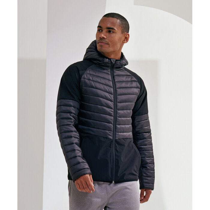 Men's TriDri® insulated hybrid jacket Thumbnail