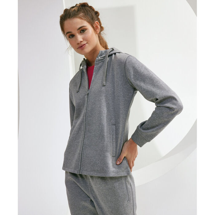 Women's TriDri® spun dyed full-zip hoodie Thumbnail