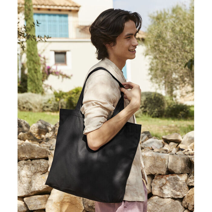 Recycled cotton maxi tote Thumbnail