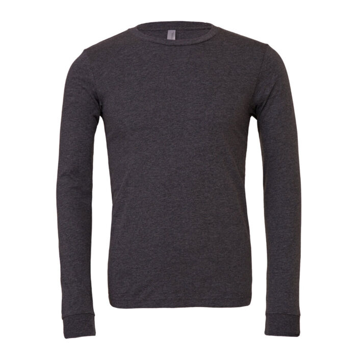 Unisex heather CVC long sleeve t-shirt Thumbnail