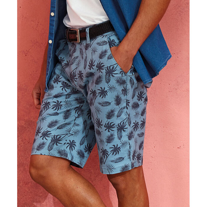 Men’s palm print shorts Thumbnail