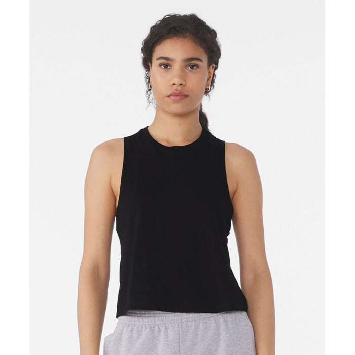 Women's racerback cropped tank Thumbnail