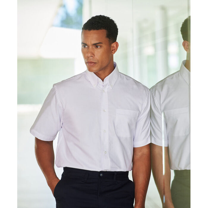 Short sleeve classic Oxford shirt Thumbnail