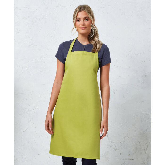 100% Organic Cotton Bib Apron Thumbnail