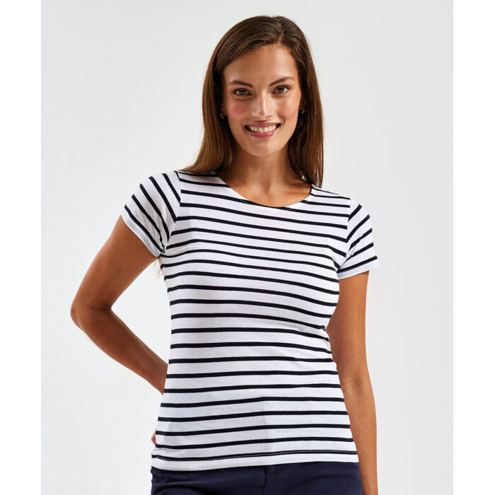 Women's Marinière coastal short sleeve tee Thumbnail