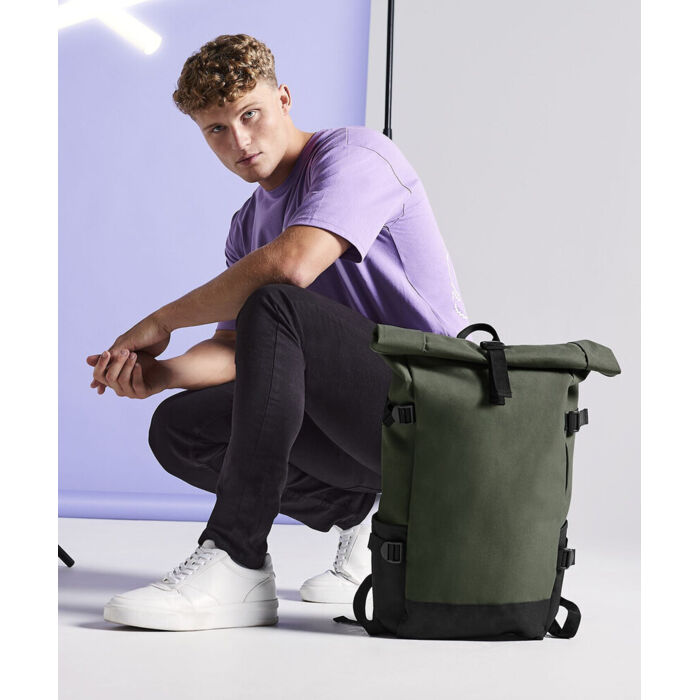 Block roll-top backpack Thumbnail