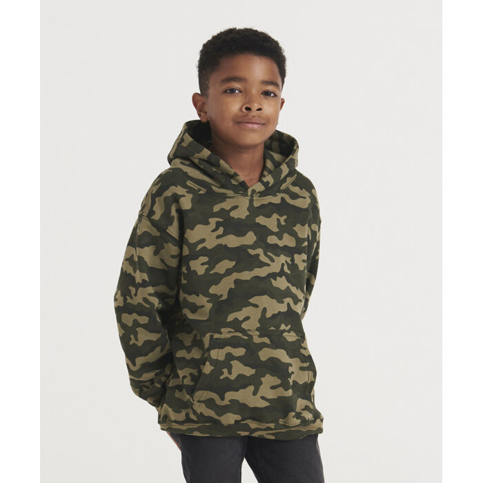 Kids camo hoodie Thumbnail