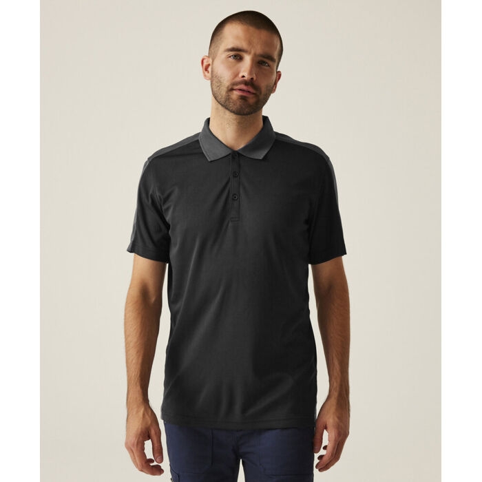 Contrast wicking polo Thumbnail