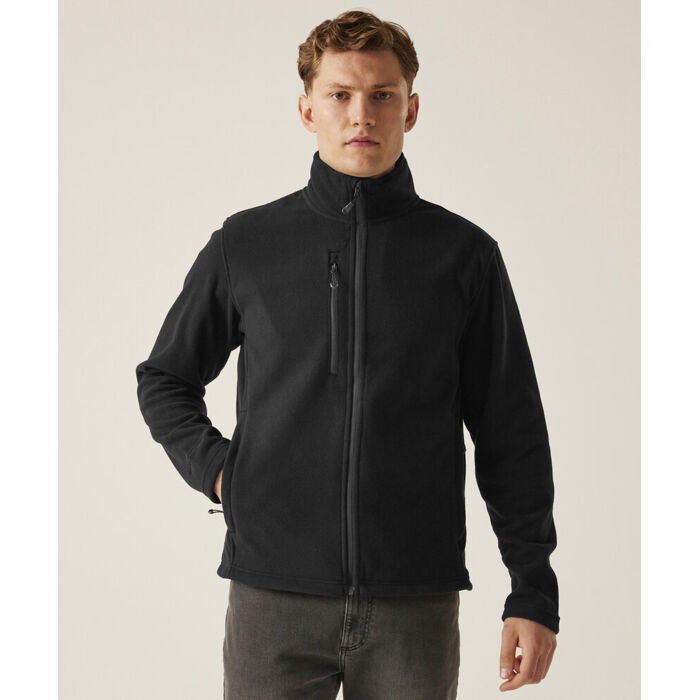 Honestly Made recycled full-zip fleece Thumbnail