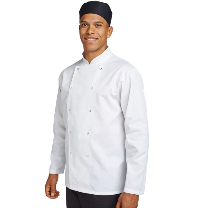 Budget Long Sleeve Chefs Jacket Thumbnail
