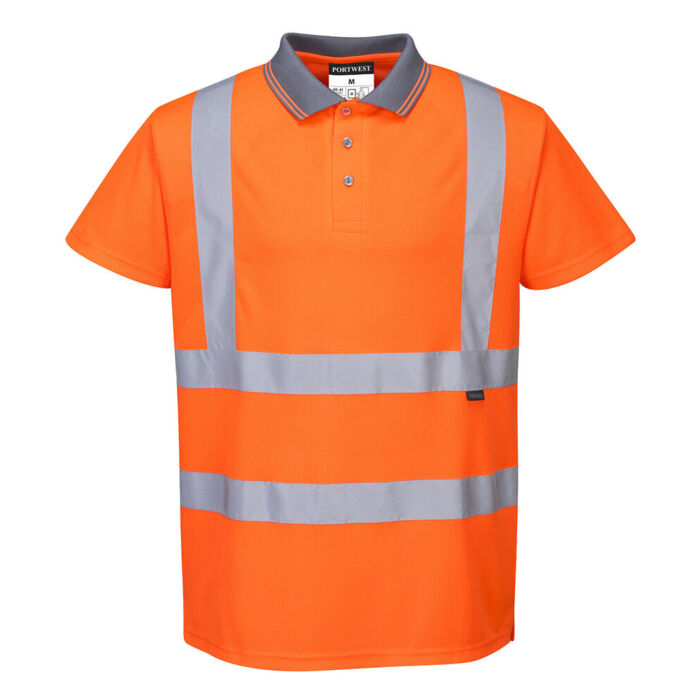 Hi-vis short sleeved polo (S477/RT22) Thumbnail