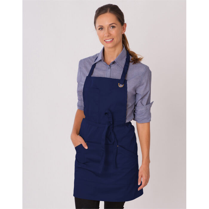 Le Chef Apron with Metal Eyelets Thumbnail