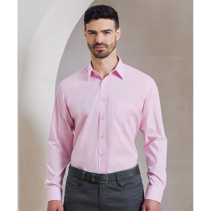 Long sleeve poplin shirt Thumbnail