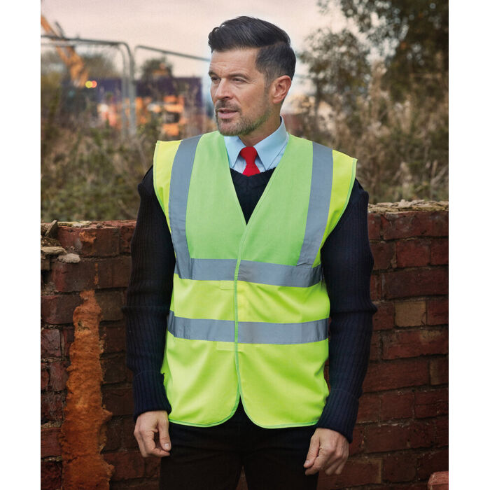Hi vis 2 band and braces waistcoat (HVW100) Thumbnail